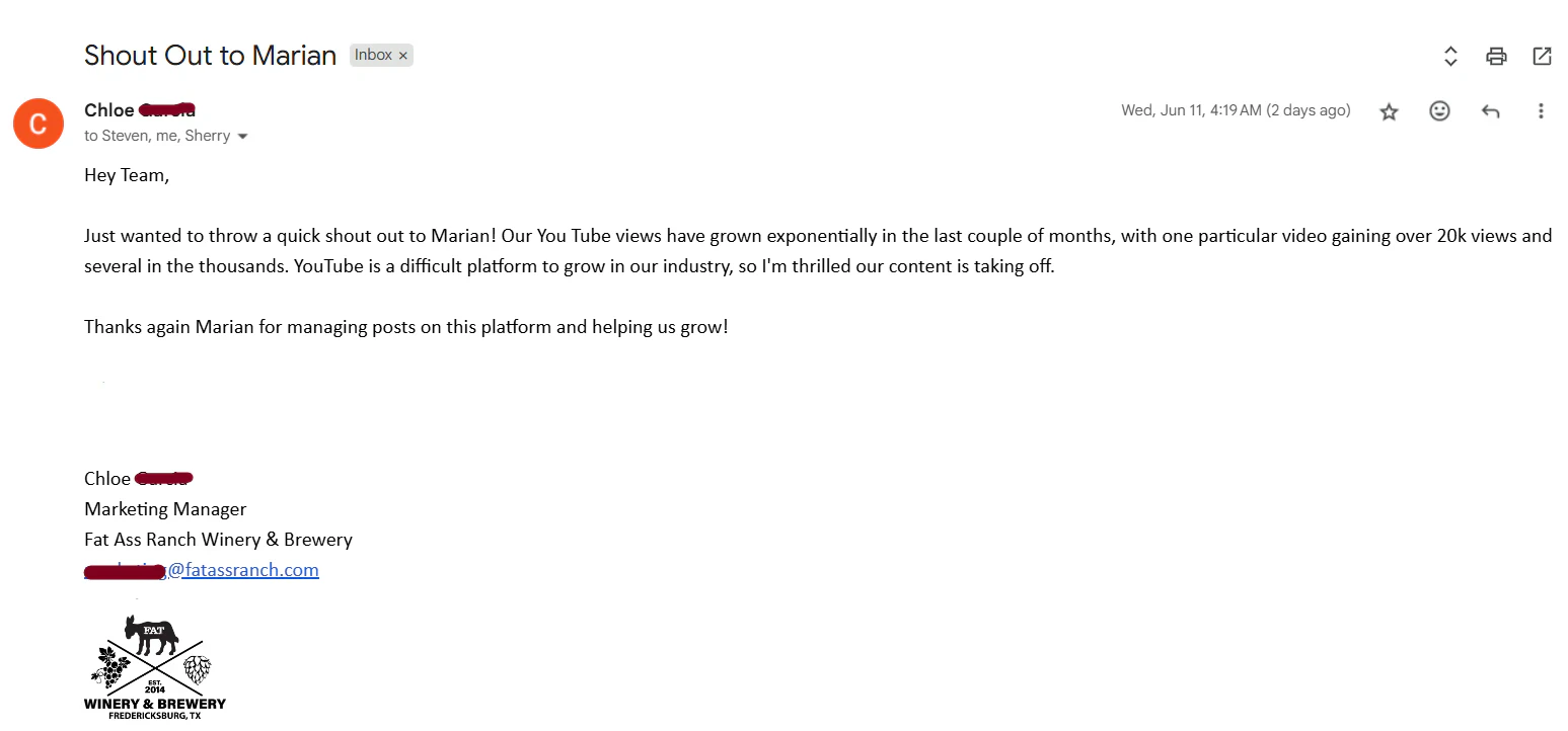 YouTube Video Editing shout out